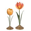 KERZENHALTER 2er-Set Tulpe s metal gelb - Gelb, Metall (8.5/26/8.5cm) - Pip Studio