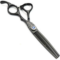 HAARSCHNEIDESCHERE Set 6 Zoll 3-teilig Schwarz - Schwarz, Metall (6/1/17.8cm)
