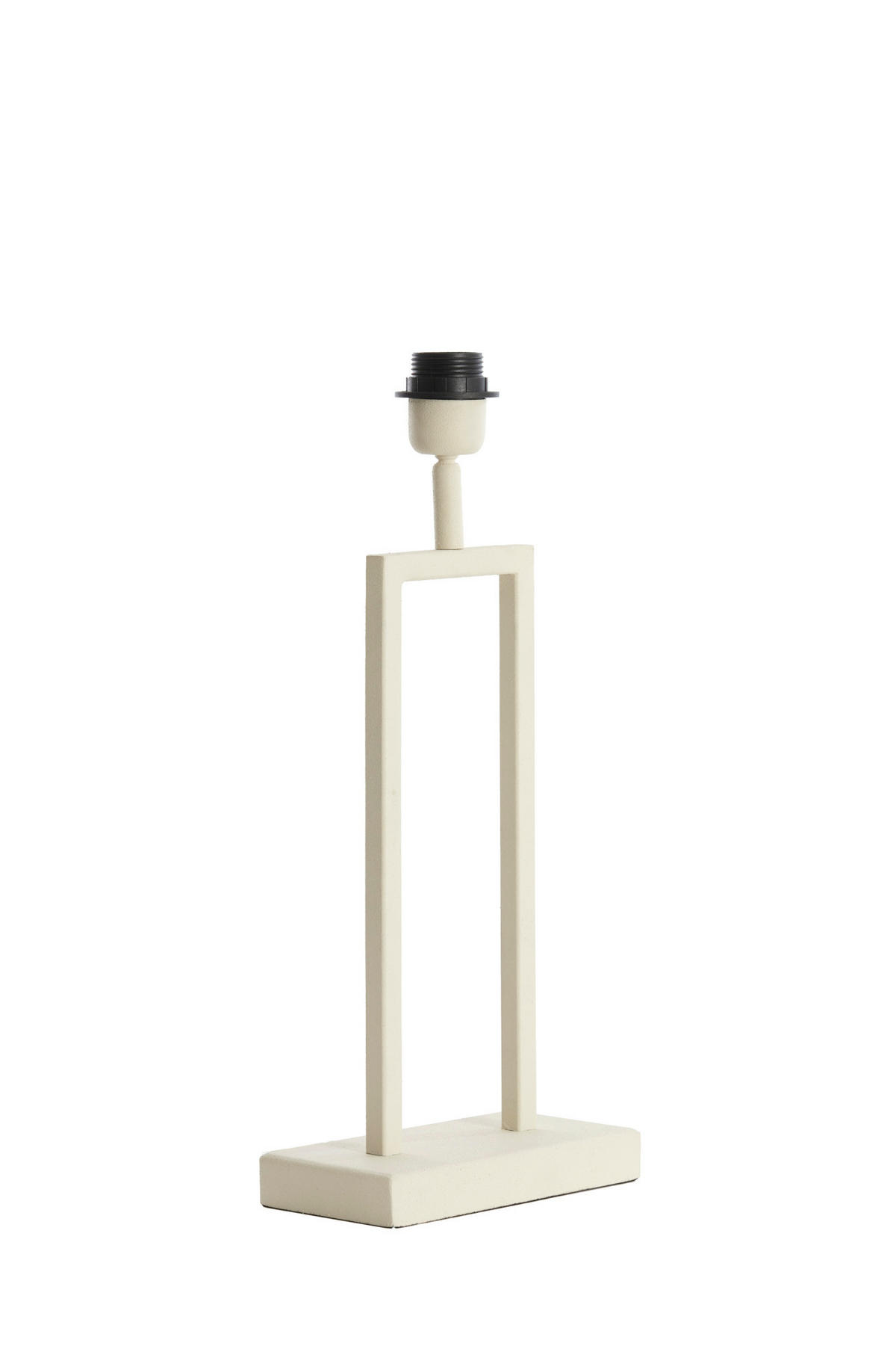 LAMPENFUSS Shiva Weiß 20/10/41 cm - Weiß, Metall (20/10/41cm) - Light & Living