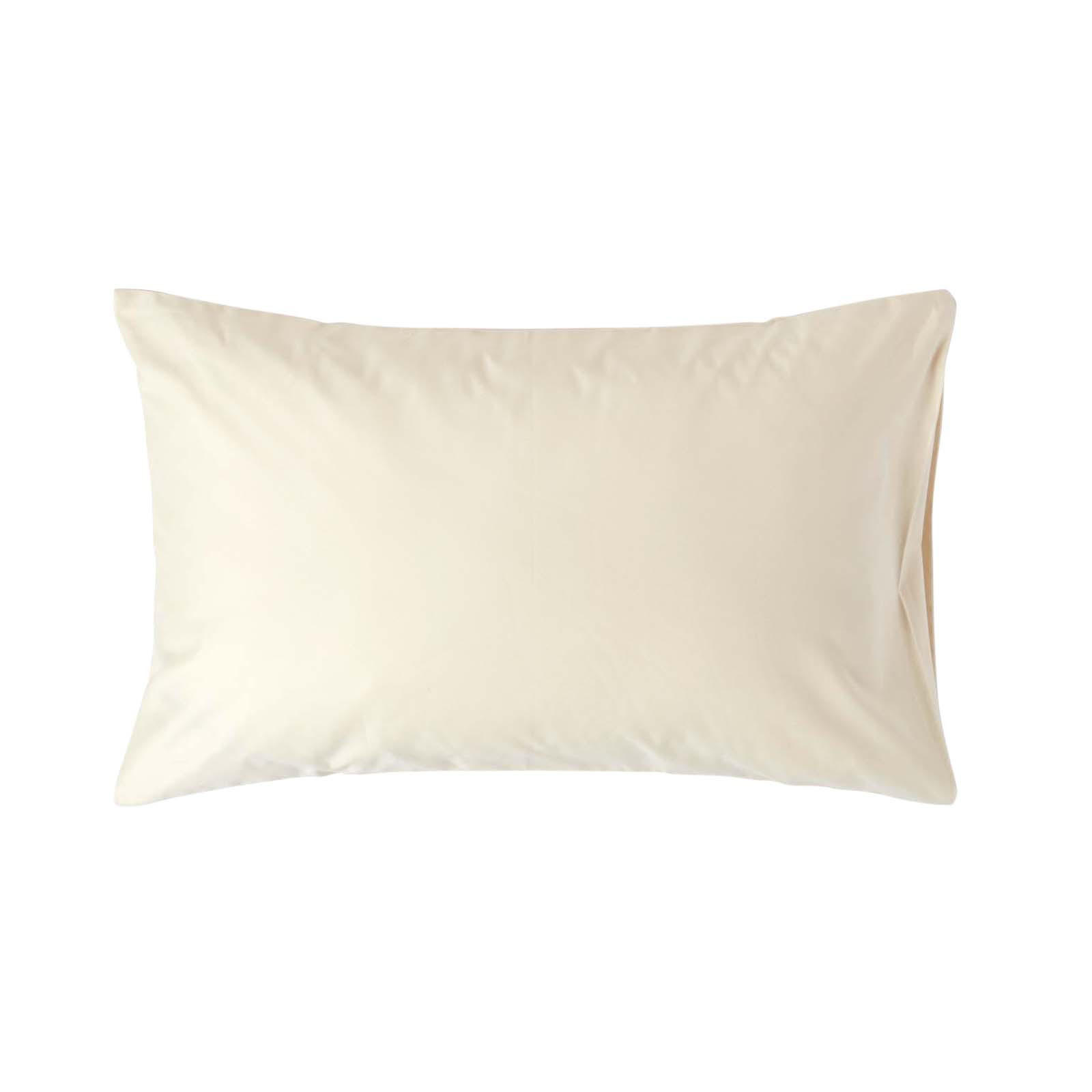 KISSENBEZUG Premium, Ägyptische Baumwolle, Fadendichte 1000 - Creme, Textil (48/74cm) - Homescapes