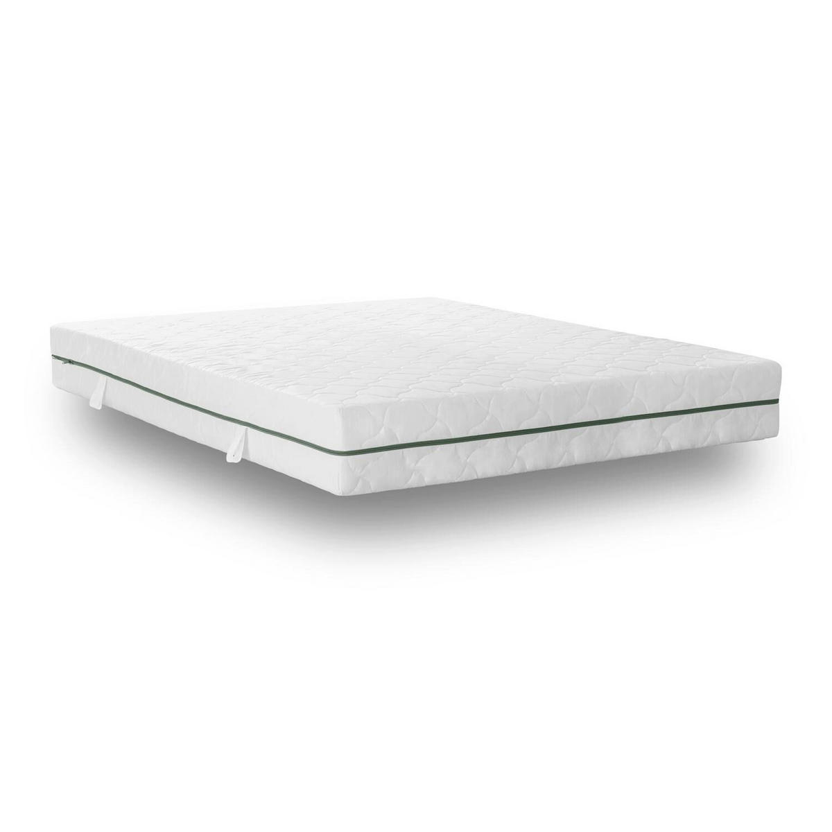 FEDERKERNMATRATZE Smart 140x190 cm - Weiß, Textil (140/190cm) - Sleezzz