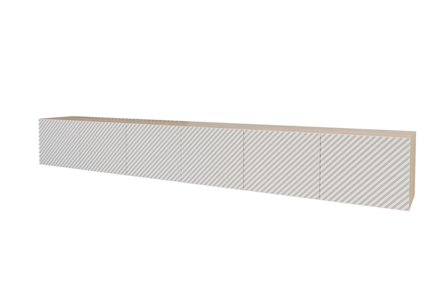 Altdecor Lowboard Weiß 300x40x40 cm