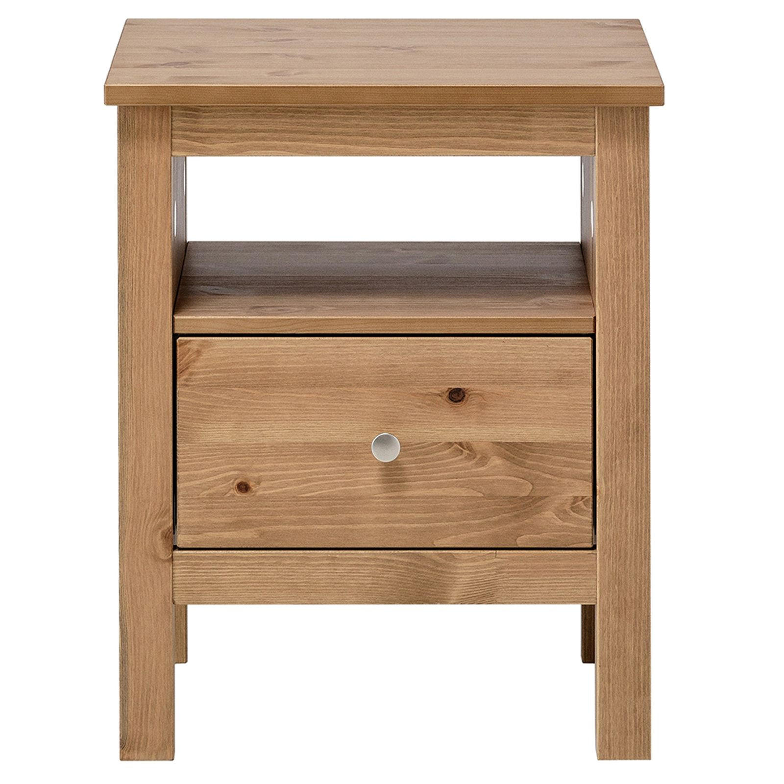 NACHTTISCH Massivholz 37/45/55 cm - Braun, Holz (45/55/37cm) - hagge home