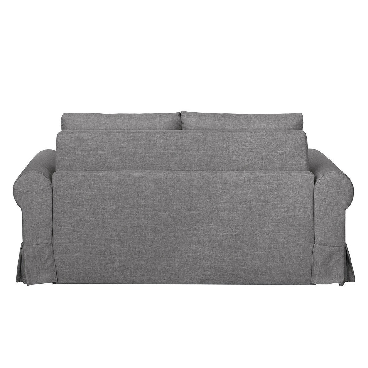 SCHLAFSOFA mit Husse - Grau, Textil (165/90/90cm) - home24