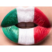 LEINWAND Bild Flaggen Italien 30/40 cm - Multicolor, Textil (40/30cm) - TiborTex