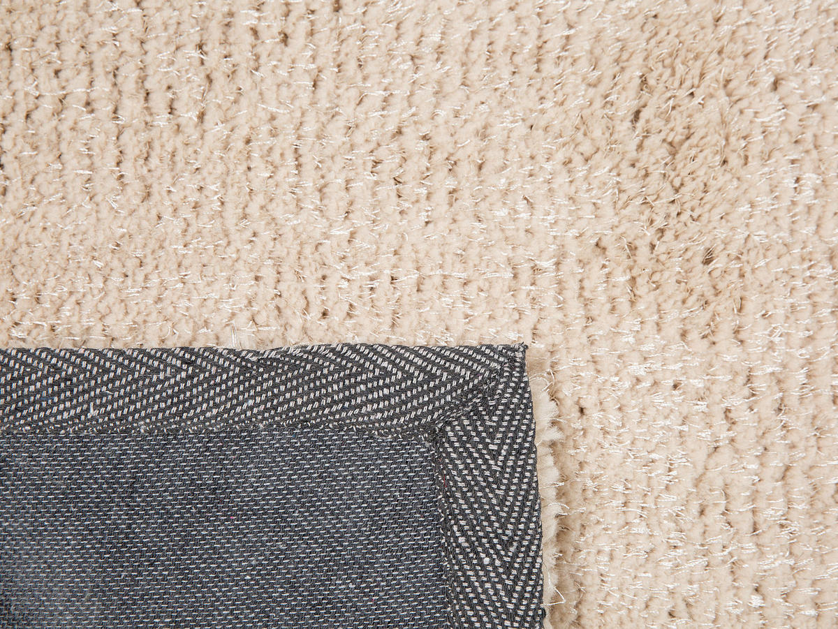 SHAGGY-TEPPICH Demre 300/200 cm - Beige, Kunststoff (200/300cm) - Beliani