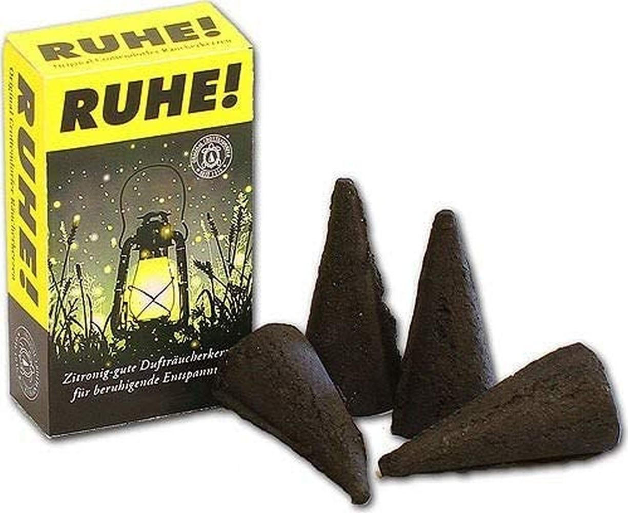 RÄUCHERKERZEN RUHE! XL Räucherkerzen 4er Packung - Multicolor, Holz (0.1/1/0.1cm) - Crottendorfer