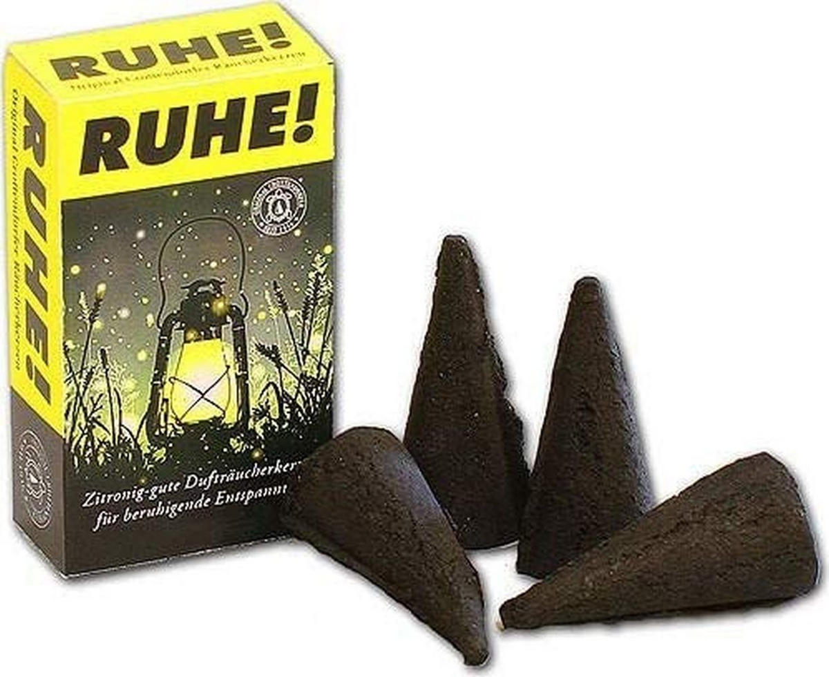 RÄUCHERKERZEN RUHE! XL Räucherkerzen 4er Packung - Multicolor, Holz (0.1/1/0.1cm) - Crottendorfer