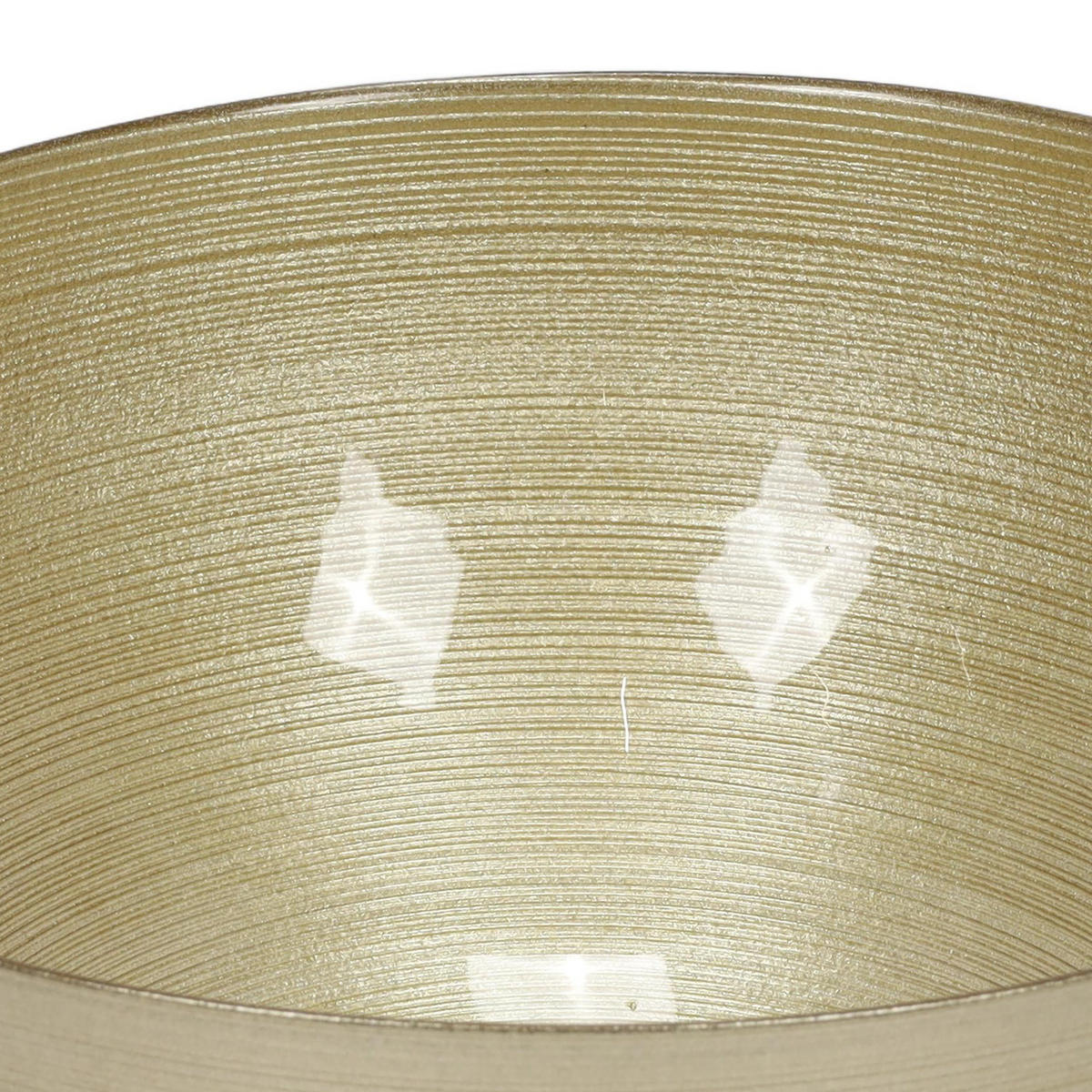 DEKOSCHALE aus Glas Golden 28/28/12 cm - Goldfarben, Glas (28/12/28cm) - Home Styling Collection