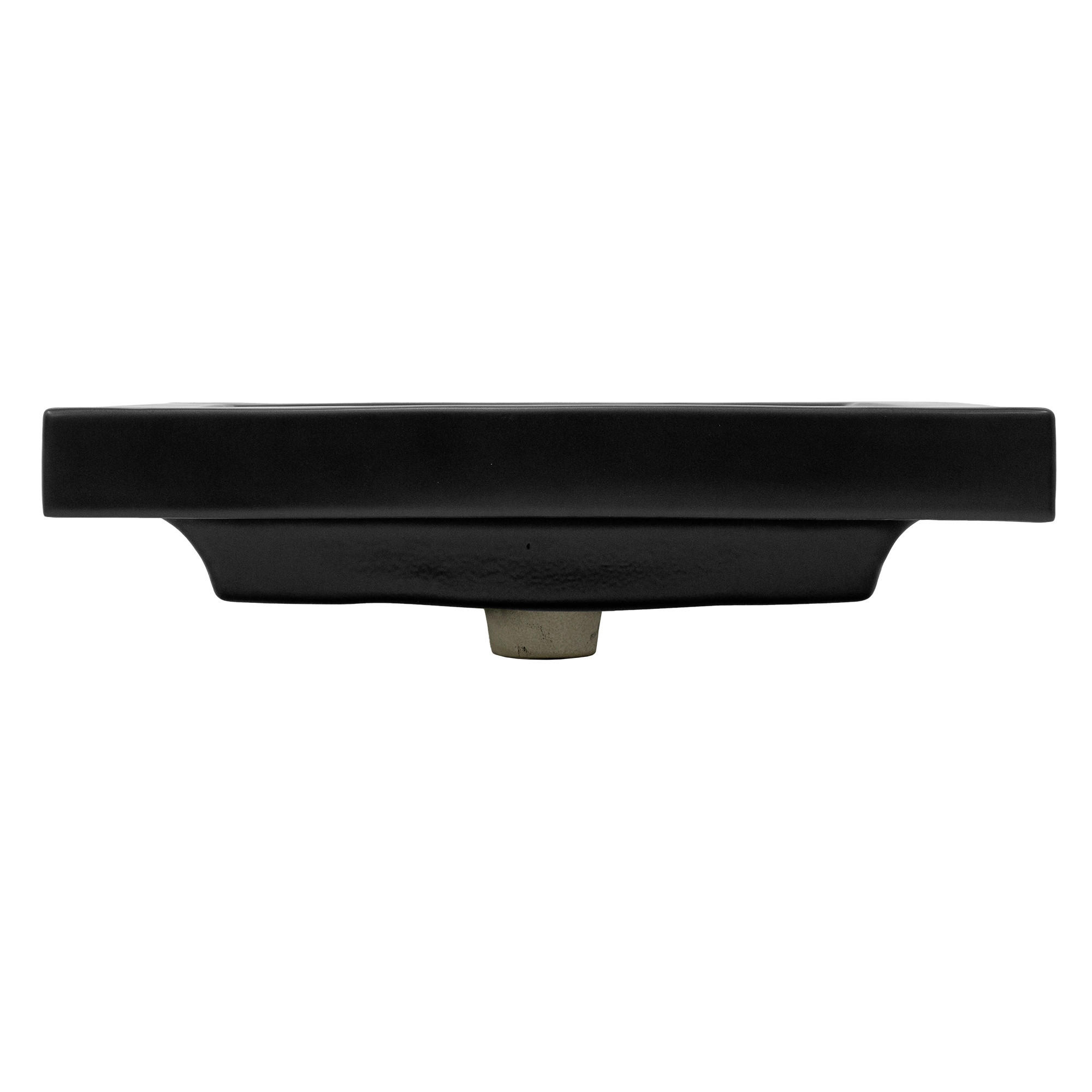WASCHBECKEN - Schwarz, Keramik (48/63/63cm) - ML-DESIGN