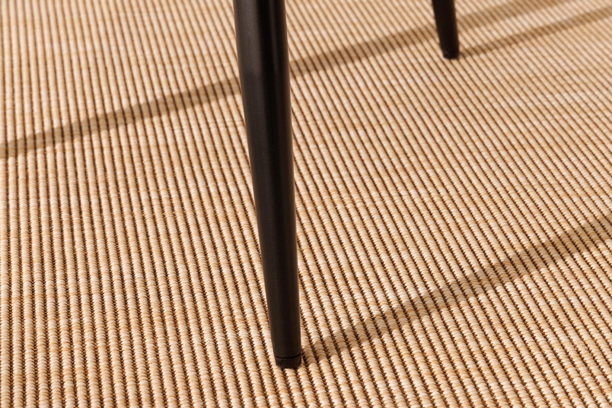BALKONSET PARIS Polyrattan Braun Schwarz 80 cm - Schwarz/Braun, Kunststoff - riess-ambiente
