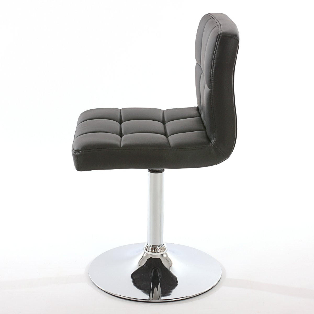 ESSZIMMERSTUHL Schwarz 6er-Set - Schwarz, Textil (43/76/44cm) - MCW