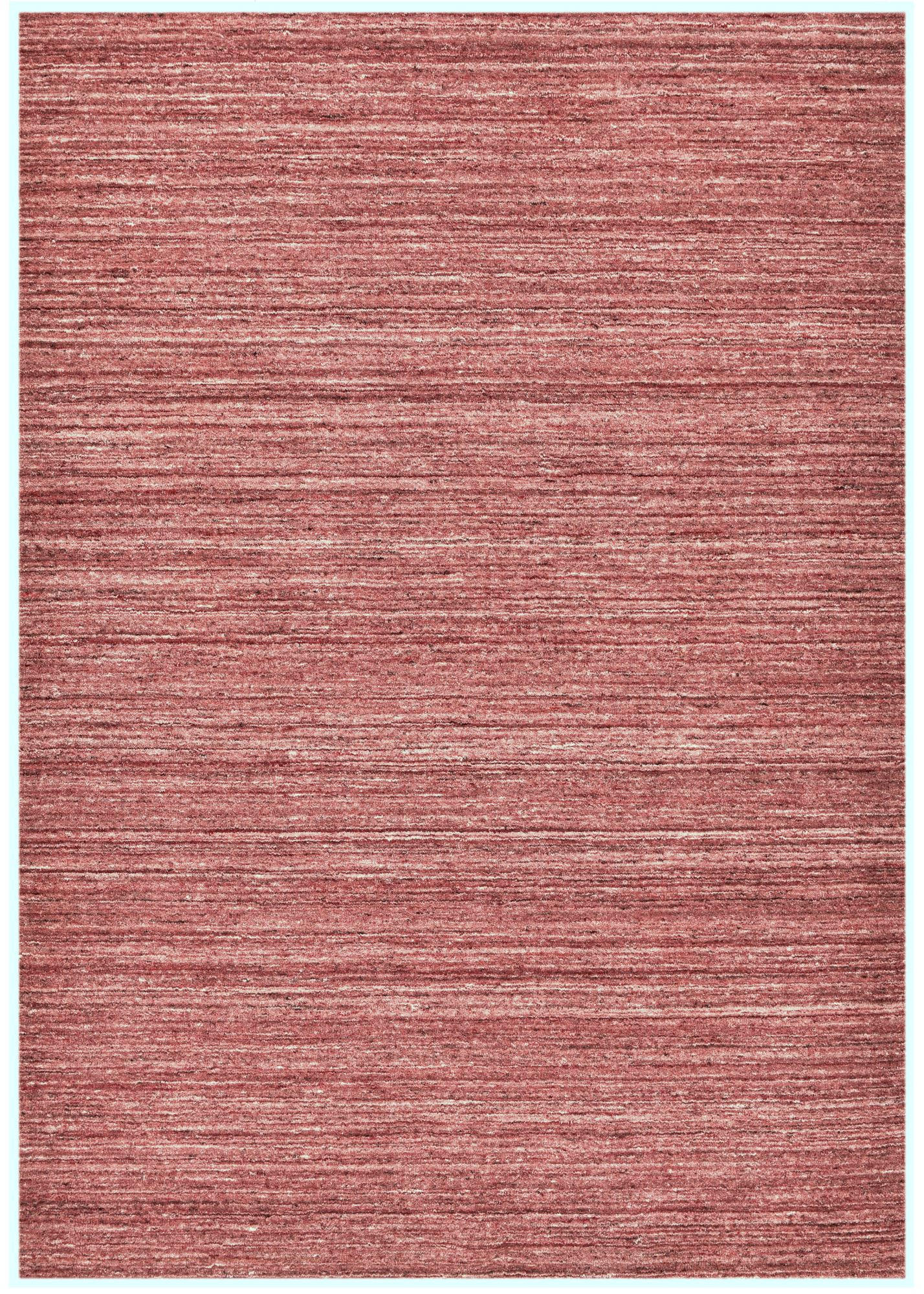 HANDWEBTEPPICH Pure 90x160 cm - Rot, Textil (90/160cm) - THEKO