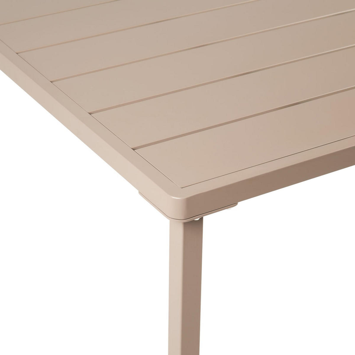 GARTENTISCH AZALEA - Champagner, Metall (80/140/75cm) - IDIMEX