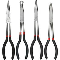 ZANGEN – 4-teiliges Set – 11 Zoll – Kohlenstoffstahl - Schwarz, Metall (280/1/1cm) - DCA