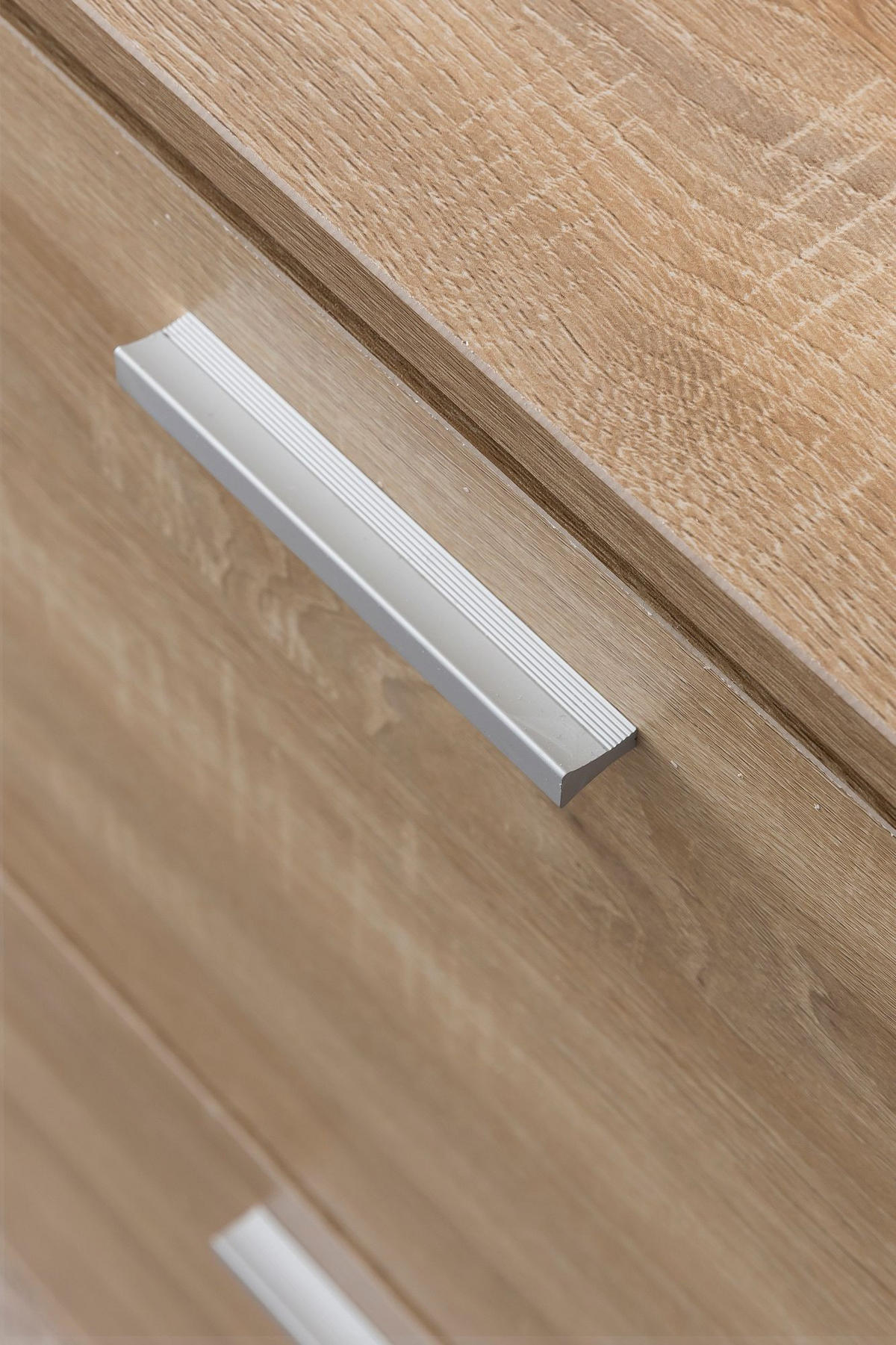 SCHUHSCHRANK Holz mit 4 Klappen und großer Ablage, Beige 120x24x81 cm - Beige, Holz/Metall (120/81/24cm) - KADIMA DESIGN