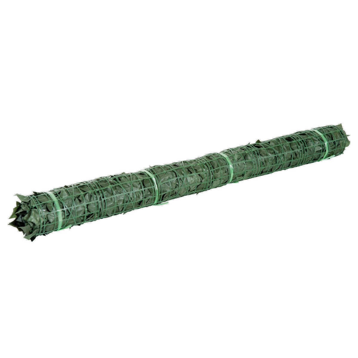 KÜNSTLICHE Hecke Sichtschutzhecke Pflanzen Hecke Wanddekoration Dunkelgrün - Grün, Kunststoff (1/150cm) - Outsunny