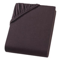 SPANNBETTLAKEN Boxspringbett Jersey 180x200 180x220 200x200 200x200, Wasserbett Bettlaken aus 100% Baumwolle - Braun, Textil (200/220cm) - Carpe Sonno