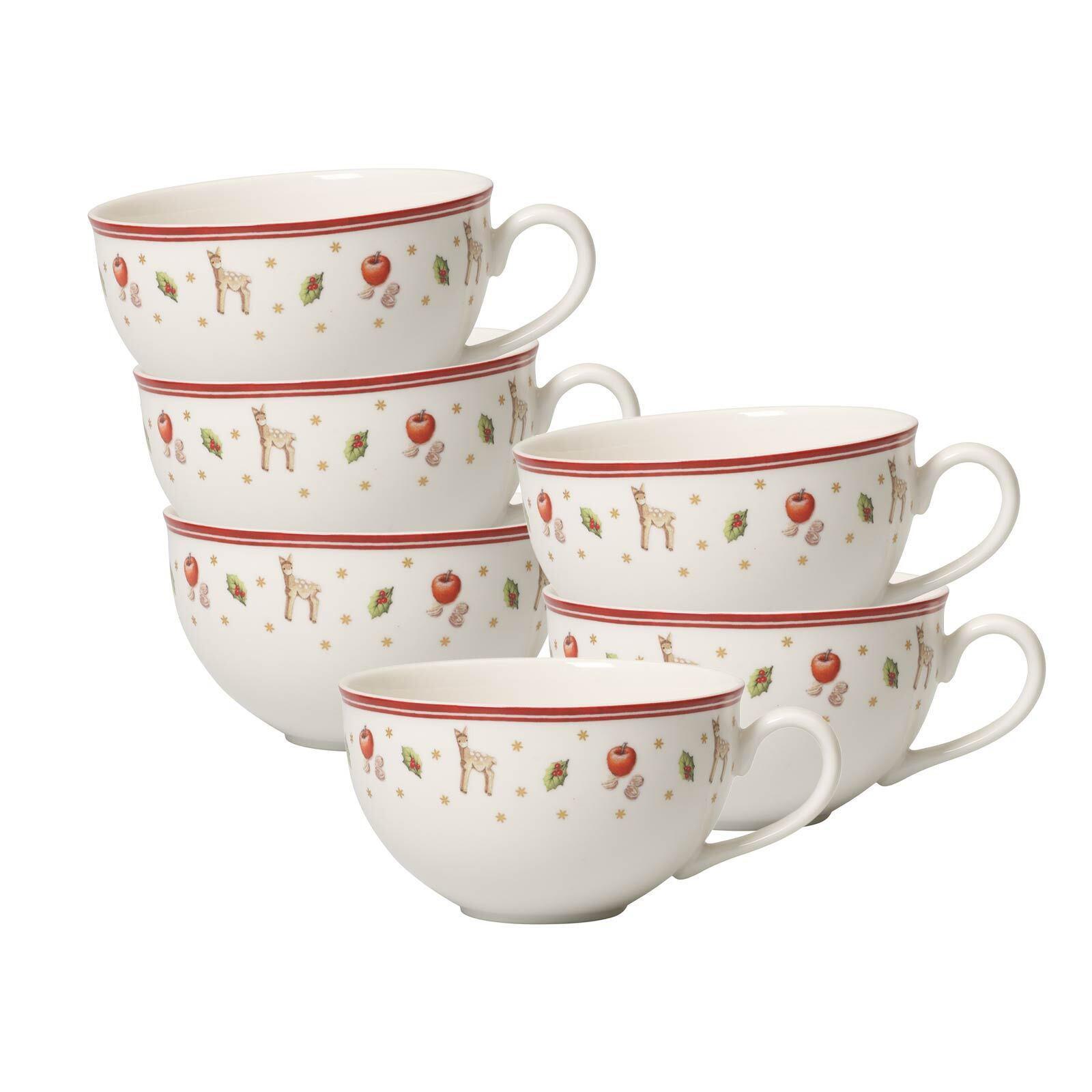 Villeroy & Boch Milchkaffeetassen Mehrfarbig