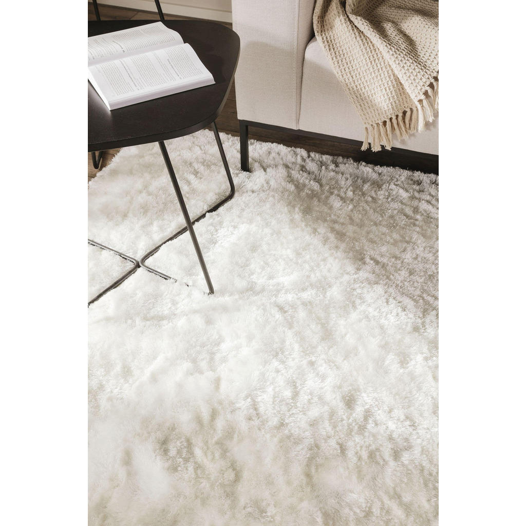 Thumbnail - benuta Nest Hochflorteppich, Weiß, Textil, Beton Optik, Rechteckig, 240x340 cm, wasserabweisend, Teppiche & Böden, Teppi...