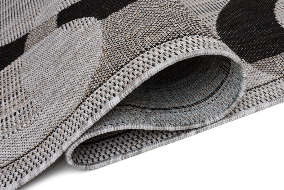 TEPPICH MELISSA Grau 60/200 cm - Grau, Kunststoff (60/200cm) - Tapiso