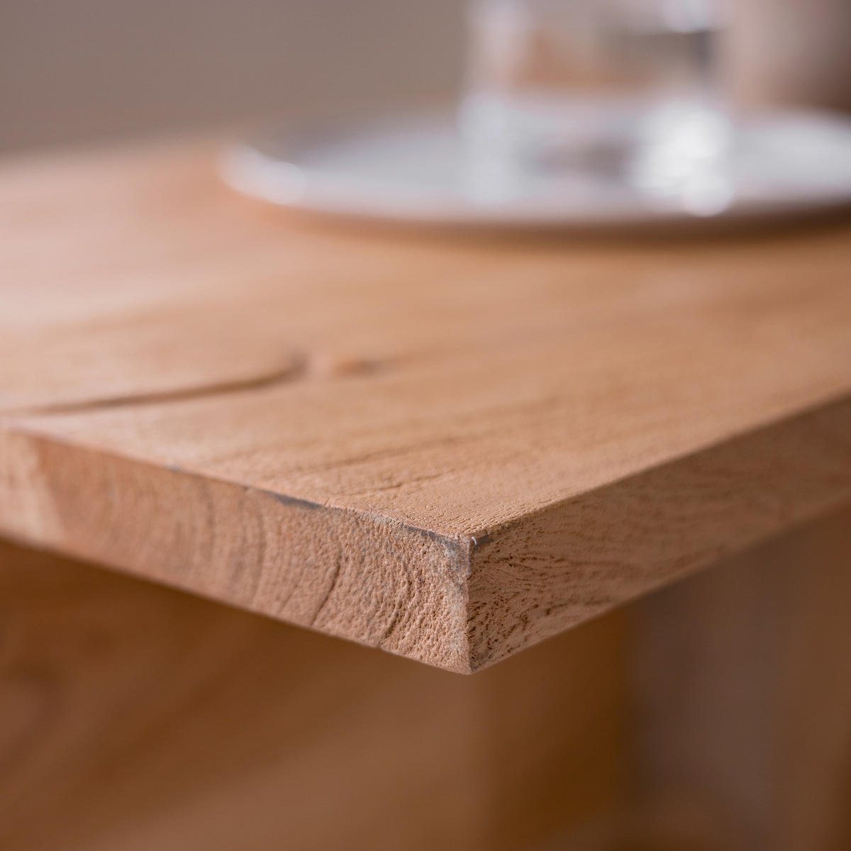 COUCHTISCH - Akazie massiv - Akaziefarben, Holz (40/110/35cm) - home24