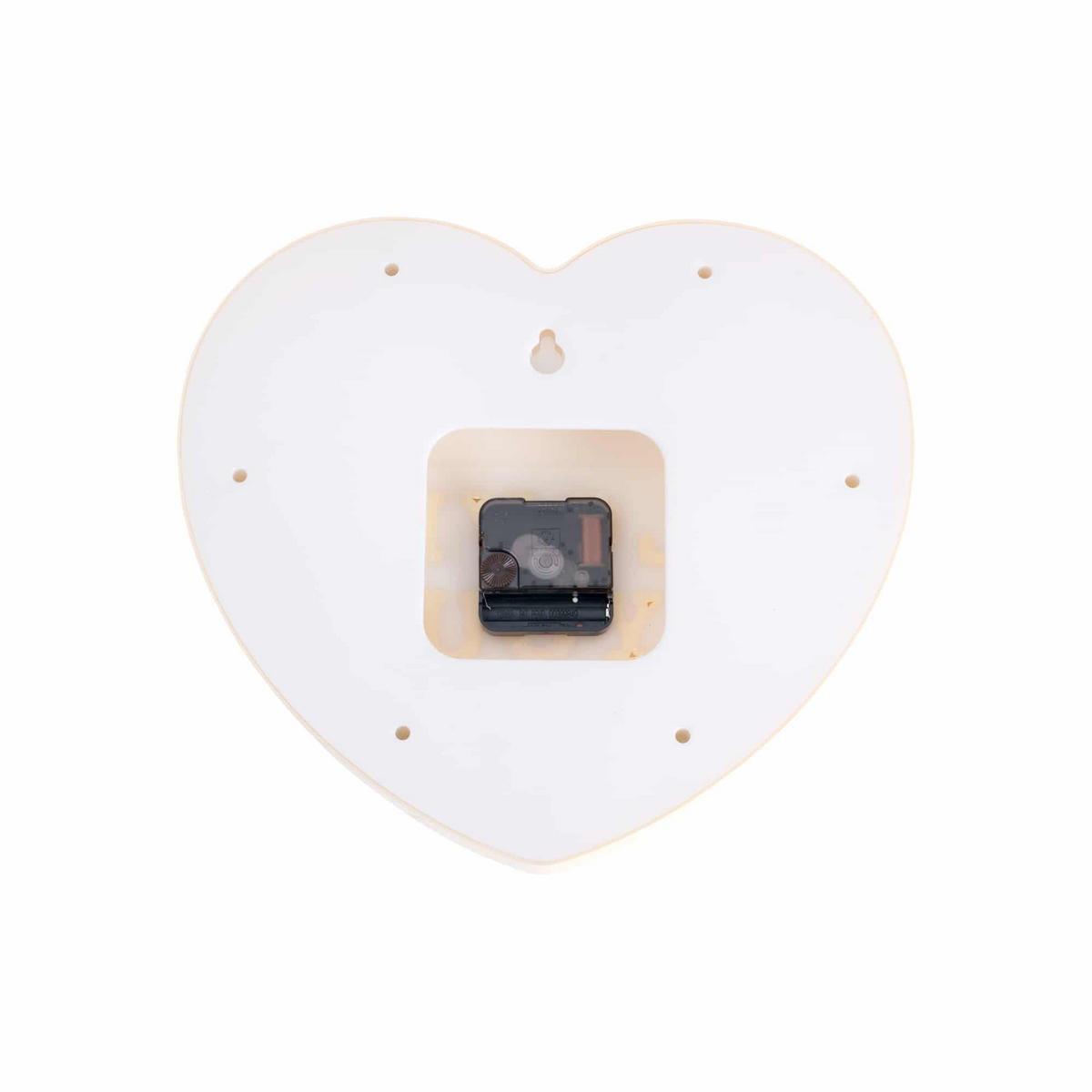 WANDUHR Heart Candy 27/30/27 cm - Gelb, Kunststoff (30/27/27cm) - Karlsson