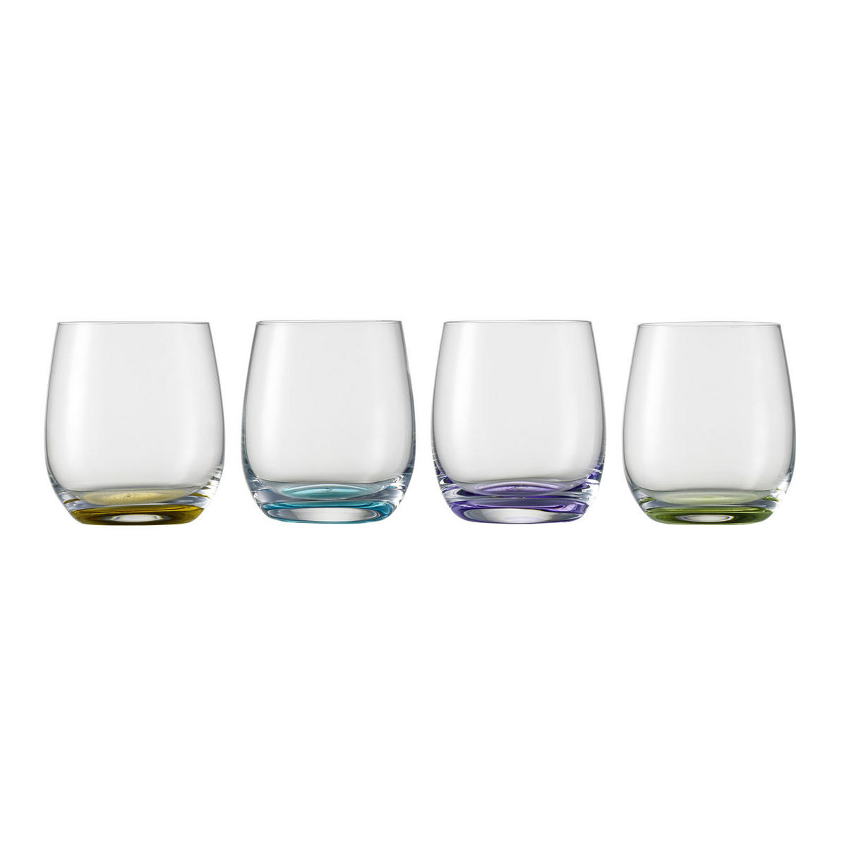 BECHER Jessica bunt 360 ml 4er Set - Multicolor, Glas (0.36L) - Eisch