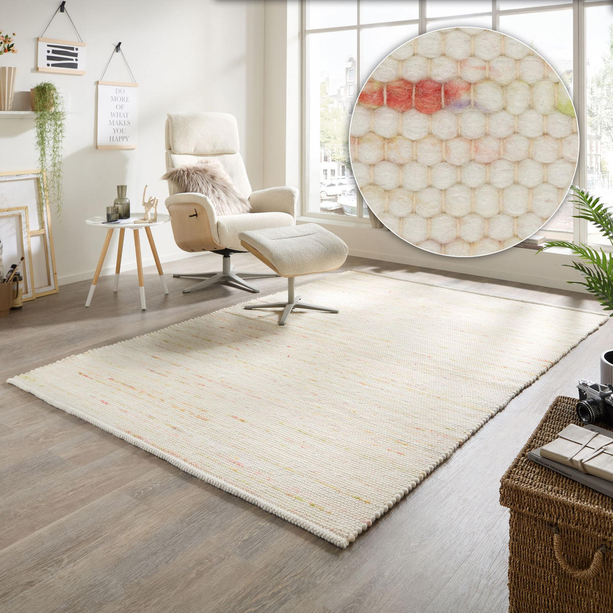RUČNĚ TKANÝ KOBEREC Atlas 190x290 cm - různobarevná, textil (190/290cm) - Rug and Roll