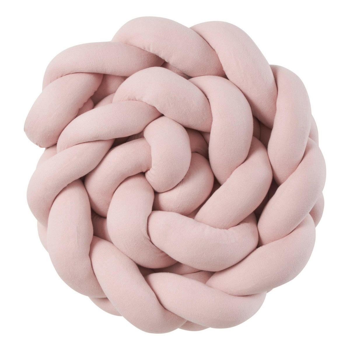 BETTSCHLANGE geflochten Rosa Strick - Rosa, Textil (17/200cm) - nordic coast company