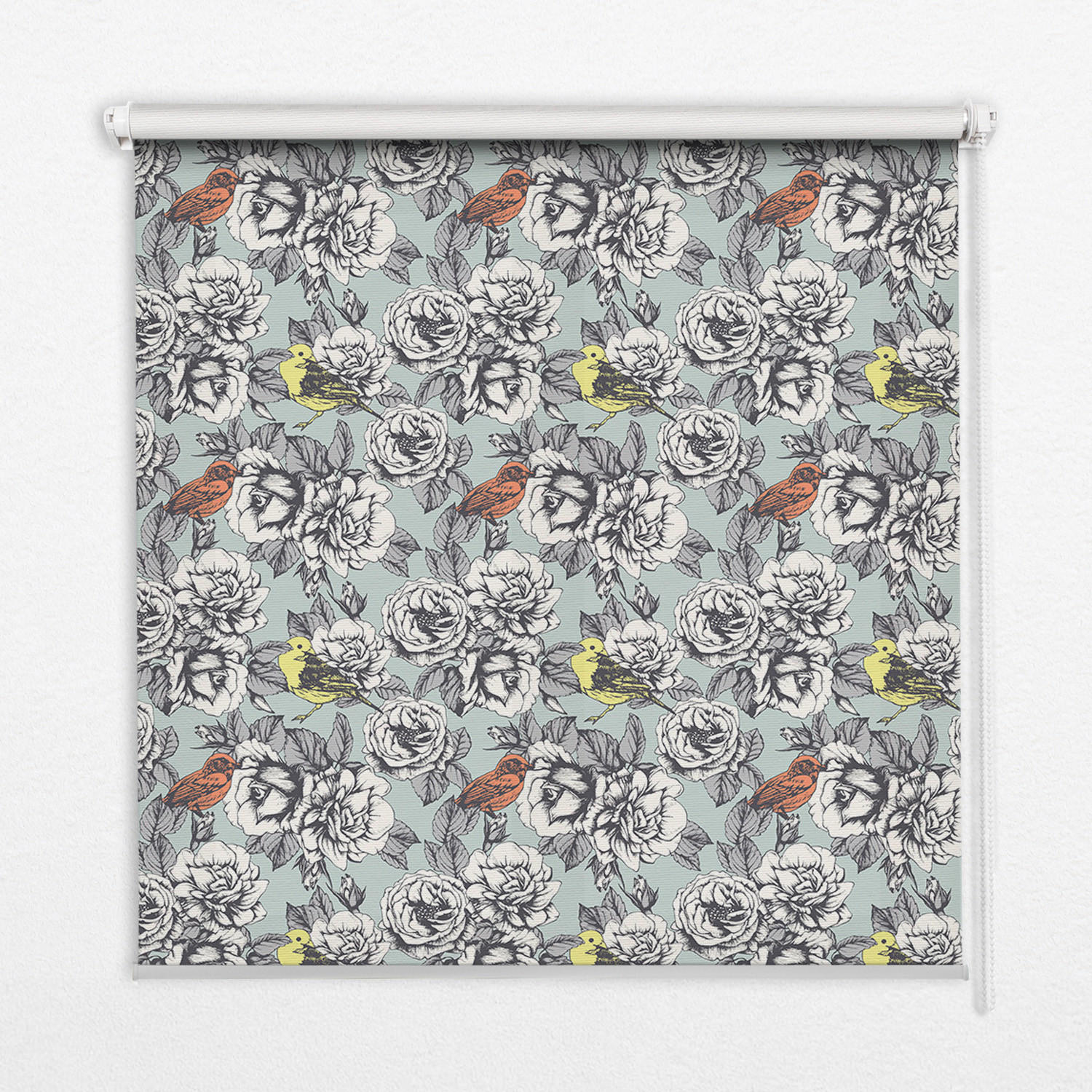 TULUP VNITŘNÍ roleta - okenní roleta - roleta - 80x140 cm - Květiny