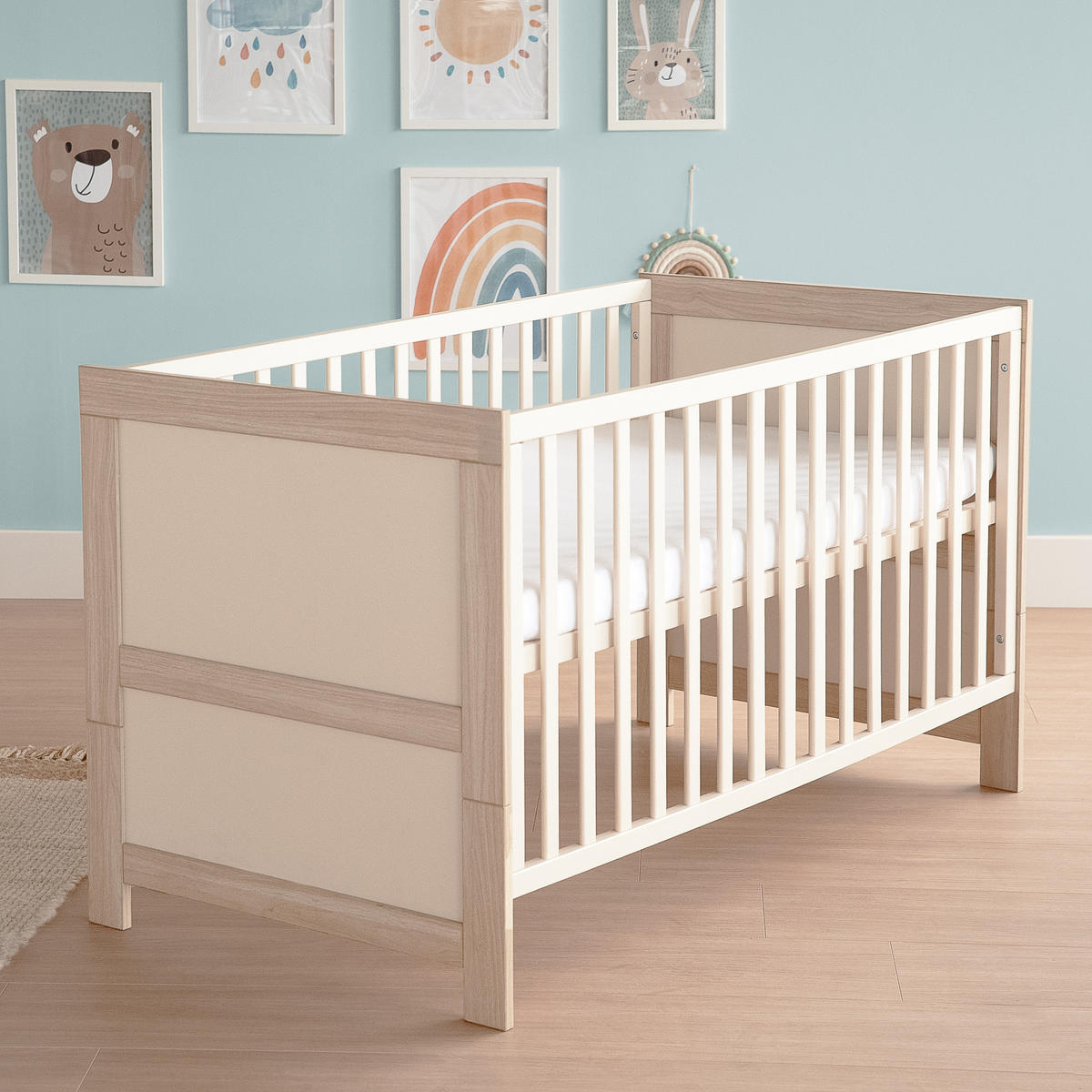 BABYMÖBEL-SET Momo 2-teilig - Kaschmir, Holz/Holzwerkstoff (112/98/75cm) - Roba