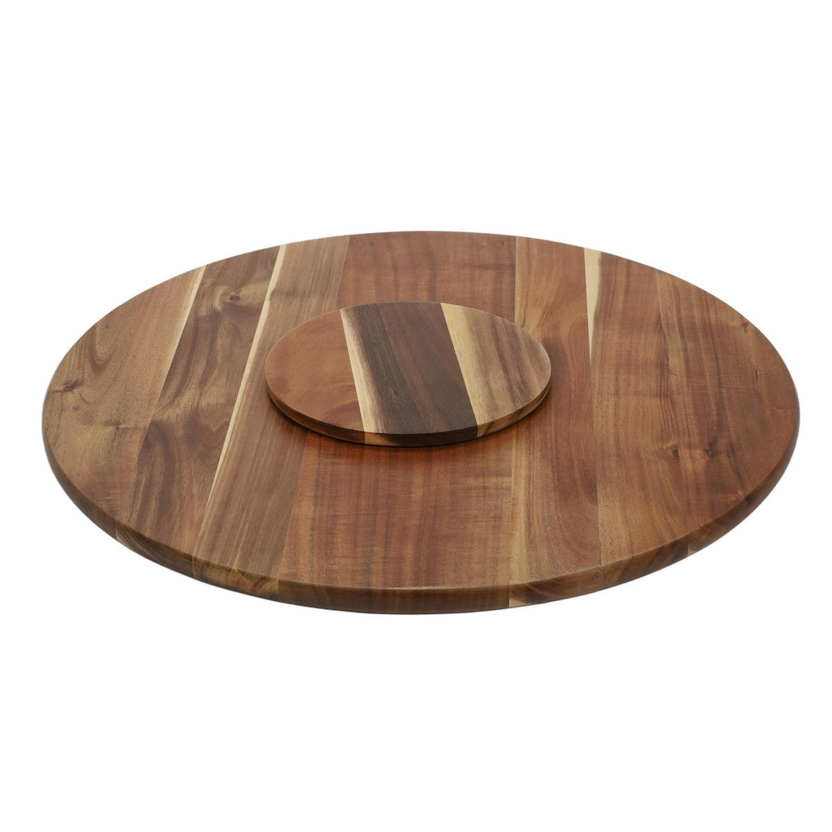 TABLETT Akazienholz Acacia Braun 50/50/3,2 cm - Braun, Holz (50/3.2/50cm) - Secret de Gourmet