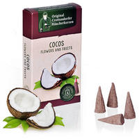RÄUCHERKERZEN Flowers & Fruits Cocos 24er Packung - Multicolor, Holz (0.1/1/0.1cm) - Crottendorfer
