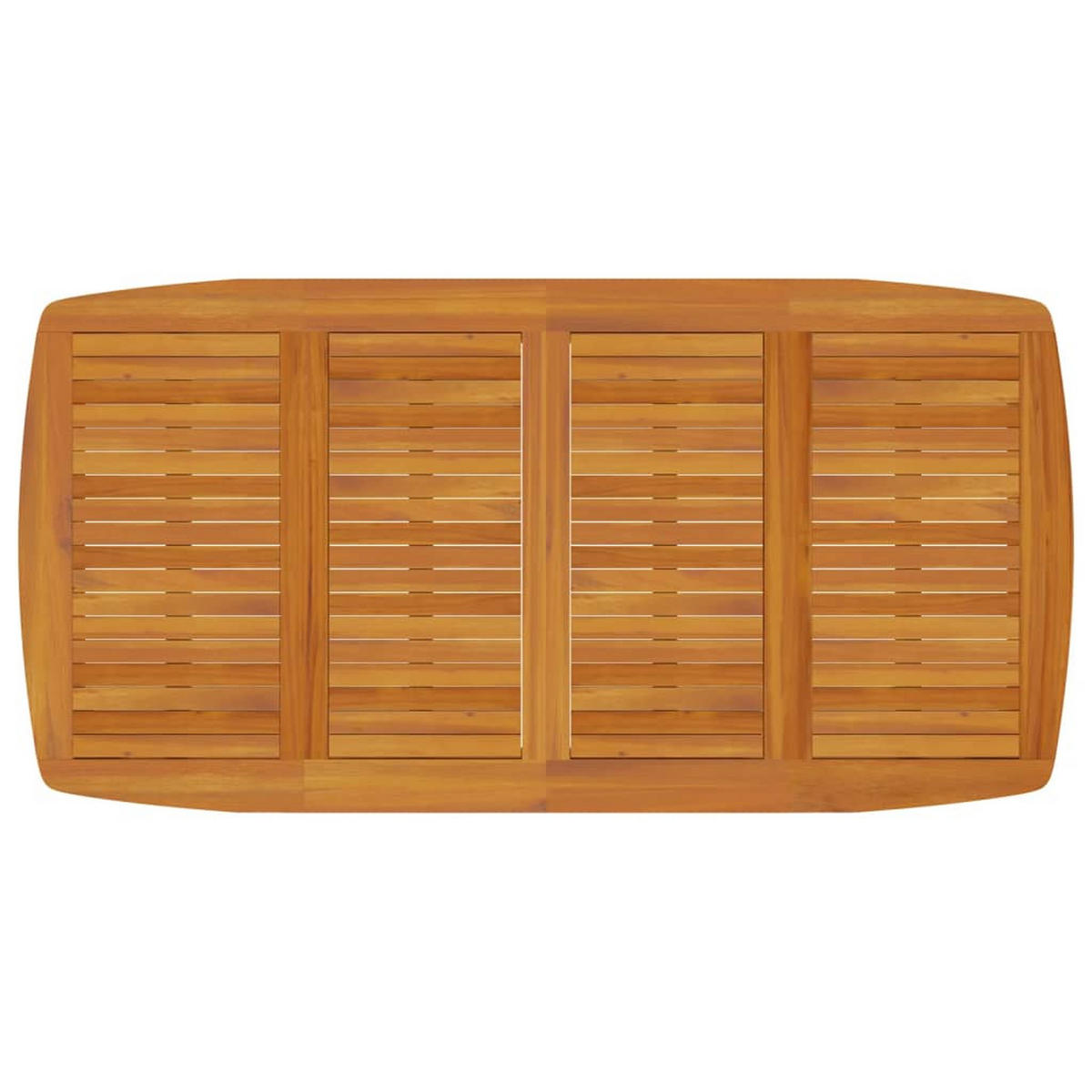 GARTEN-ESSGRUPPE 9Er Set Massivholz Akazie - Braun, Holz - vidaXL