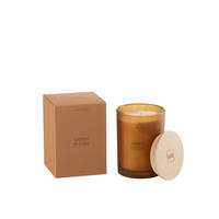 DUFTKERZE ACCORDS ESSENTIALS - Dunkelorange - 38 Std. - Dunkelorange, Paraffin (8.5/12.5cm) - J-Line