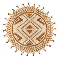 TEPPICH Sami bronze diameter 160 cm - Bronzefarben, Textil (160/160cm) - Vivaraise