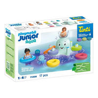 SPIELSET Junior Aqua - Blau, Kunststoff (9/19/28cm) - Playmobil