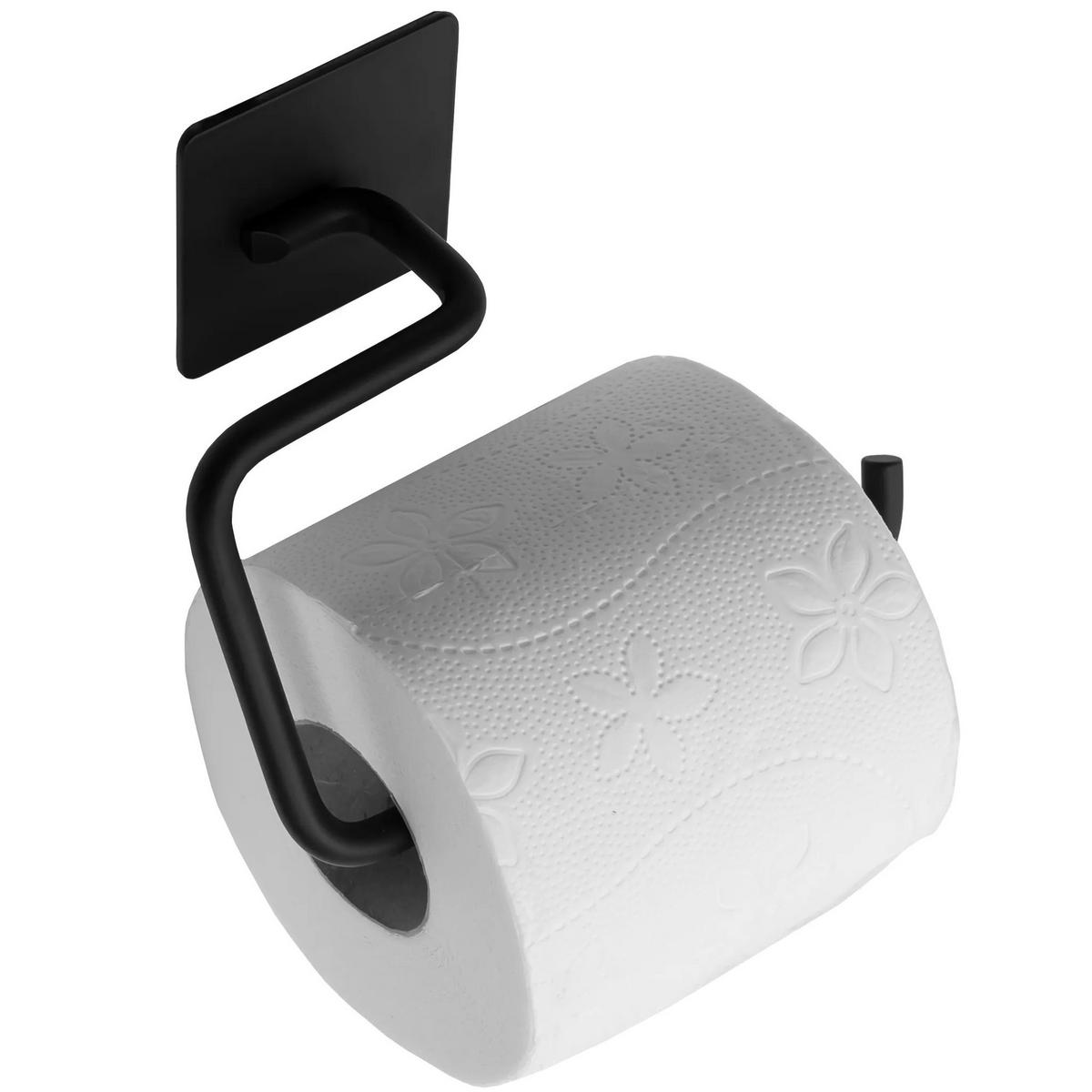 HALTER Für Toilettenpapier Rea Black 322191a Moon - Schwarz, Metall (8/10/14.5cm) - REA