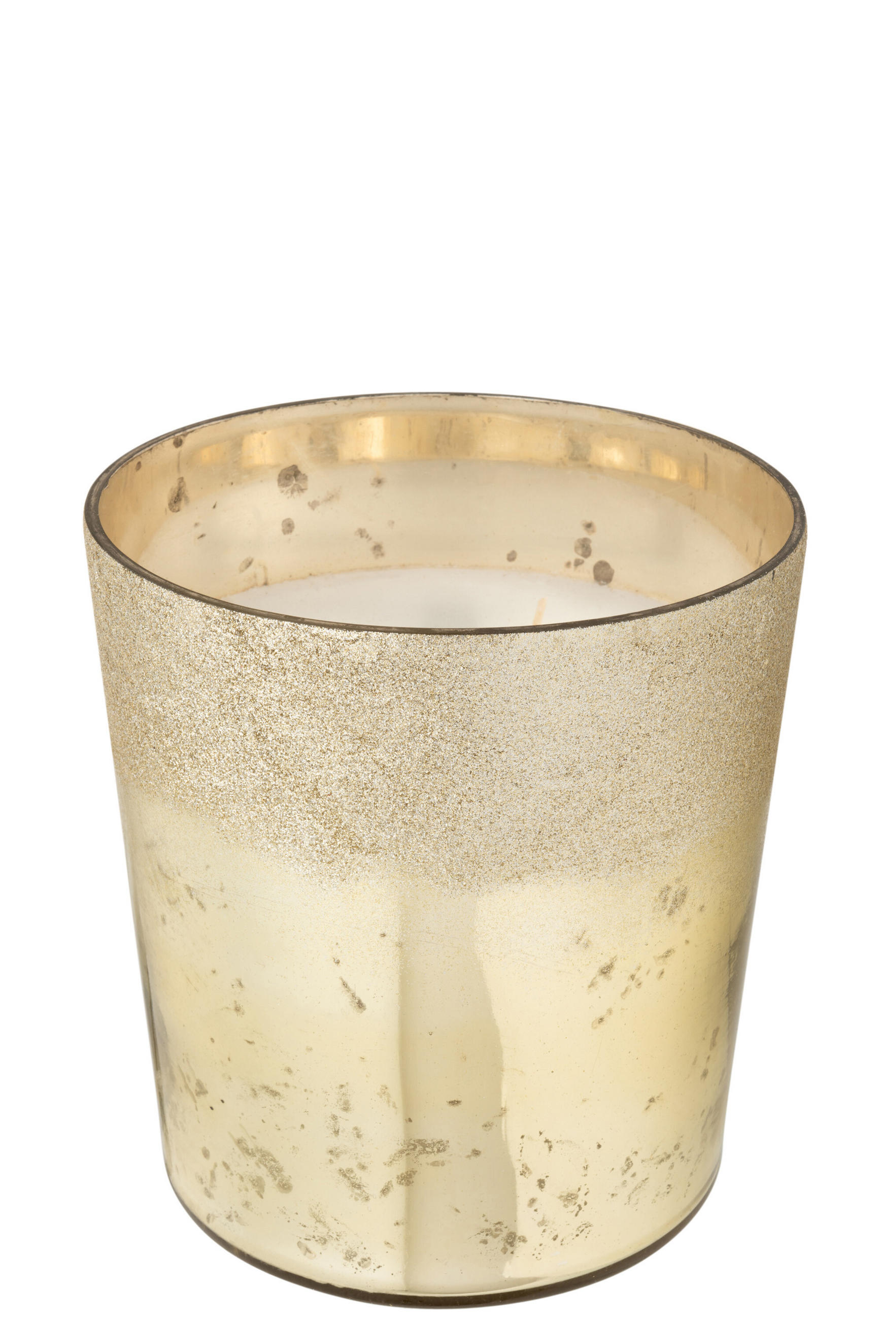DUFTKERZE M-CHIC - Glas - Champagner - L - 140 Std. - Champagner, Glas (21/22cm) - J-Line