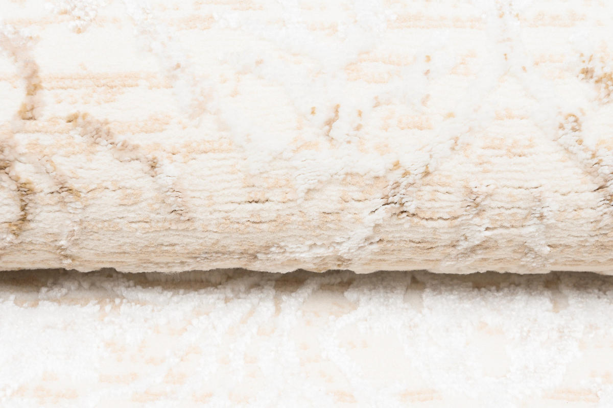 TEPPICH HERA Creme Beige 120/170 cm - Beige/Creme, Textil (120/170cm) - Tapiso