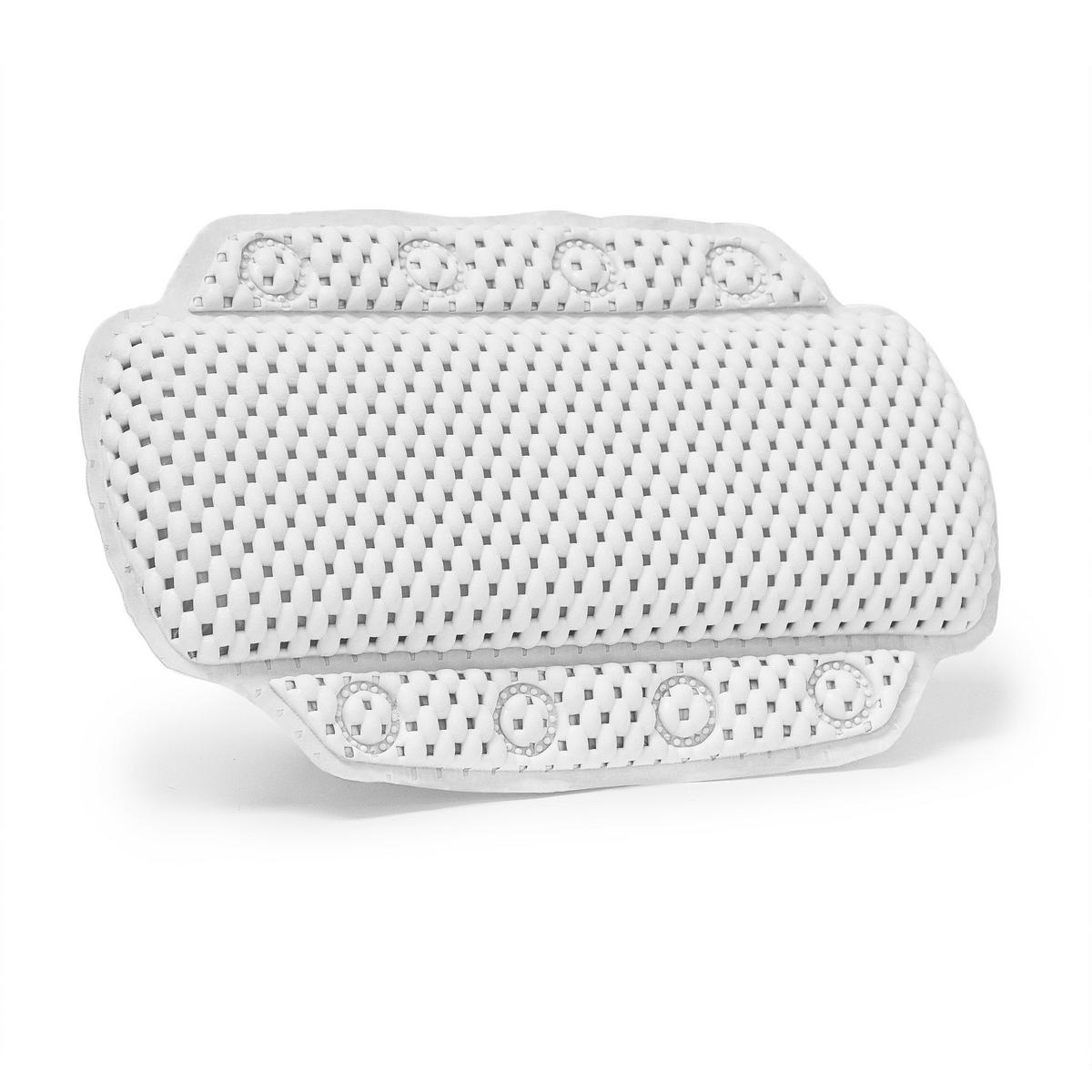 NACKENKISSEN - Weiß, Kunststoff (31/5cm) - Relaxdays