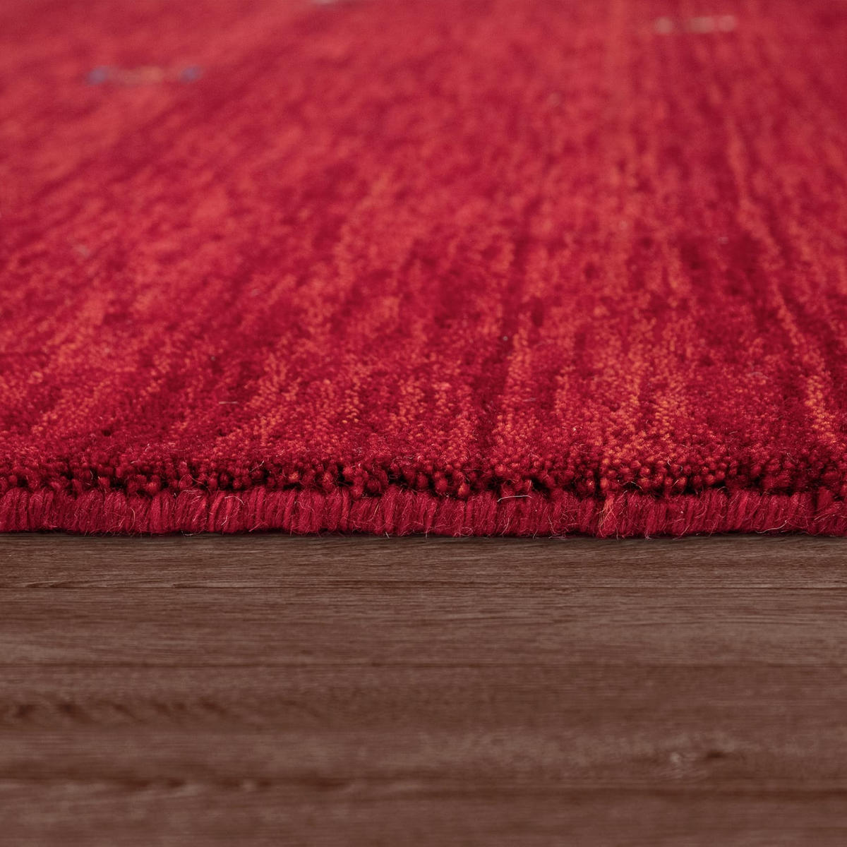 NATURFASERTEPPICH 80/150 cm Gabbeh 312 - Rot, Naturmaterialen (80/150cm) - Paco Home