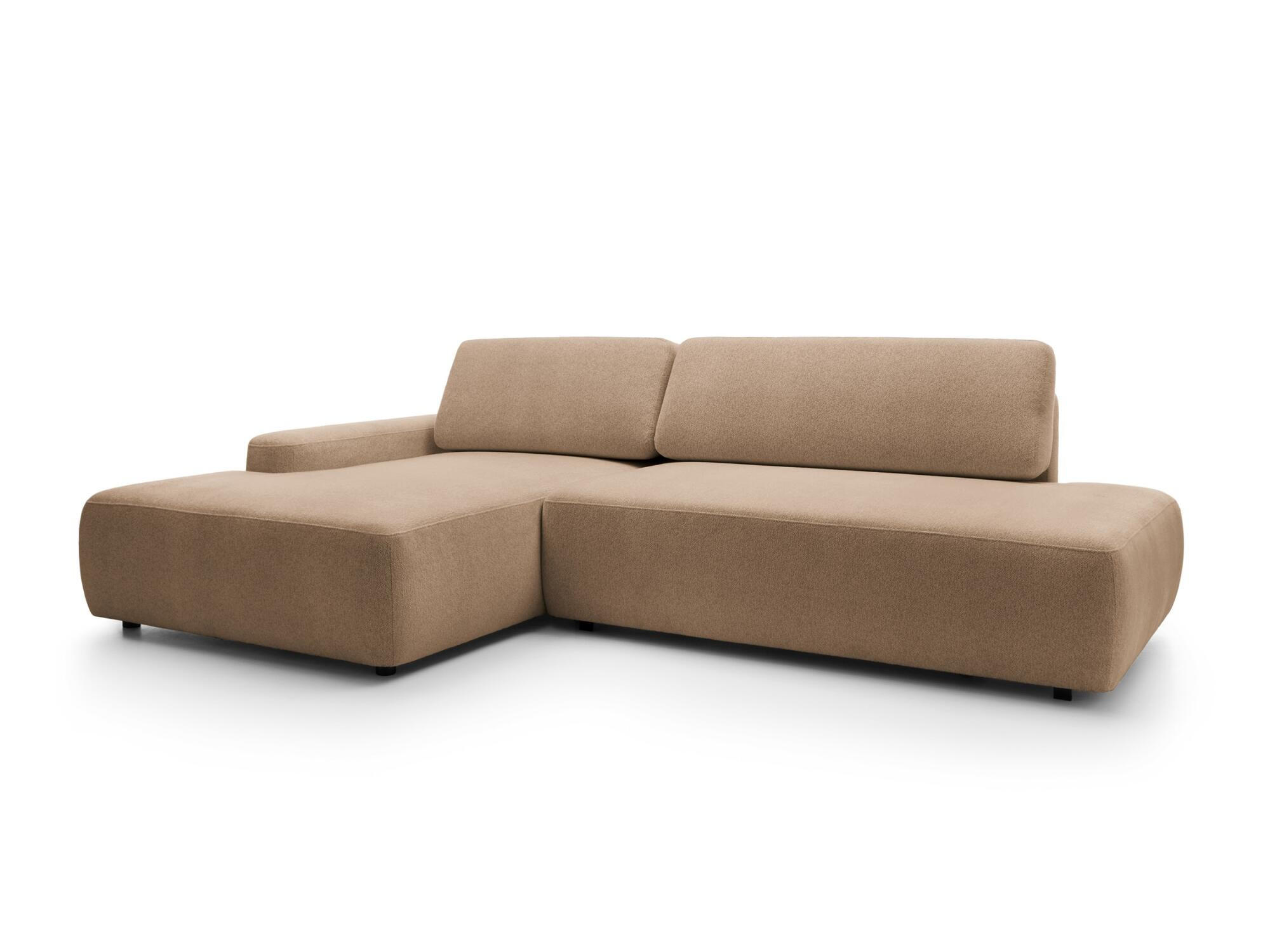 ECKSOFA BOULI Braun 276x164x82 cm - Braun, Textil (276/164cm) - FURNLUX