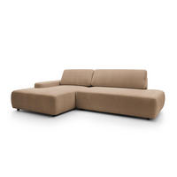 ECKSOFA BOULI Braun 276x164x82 cm - Braun, Textil (276/164cm) - FURNLUX