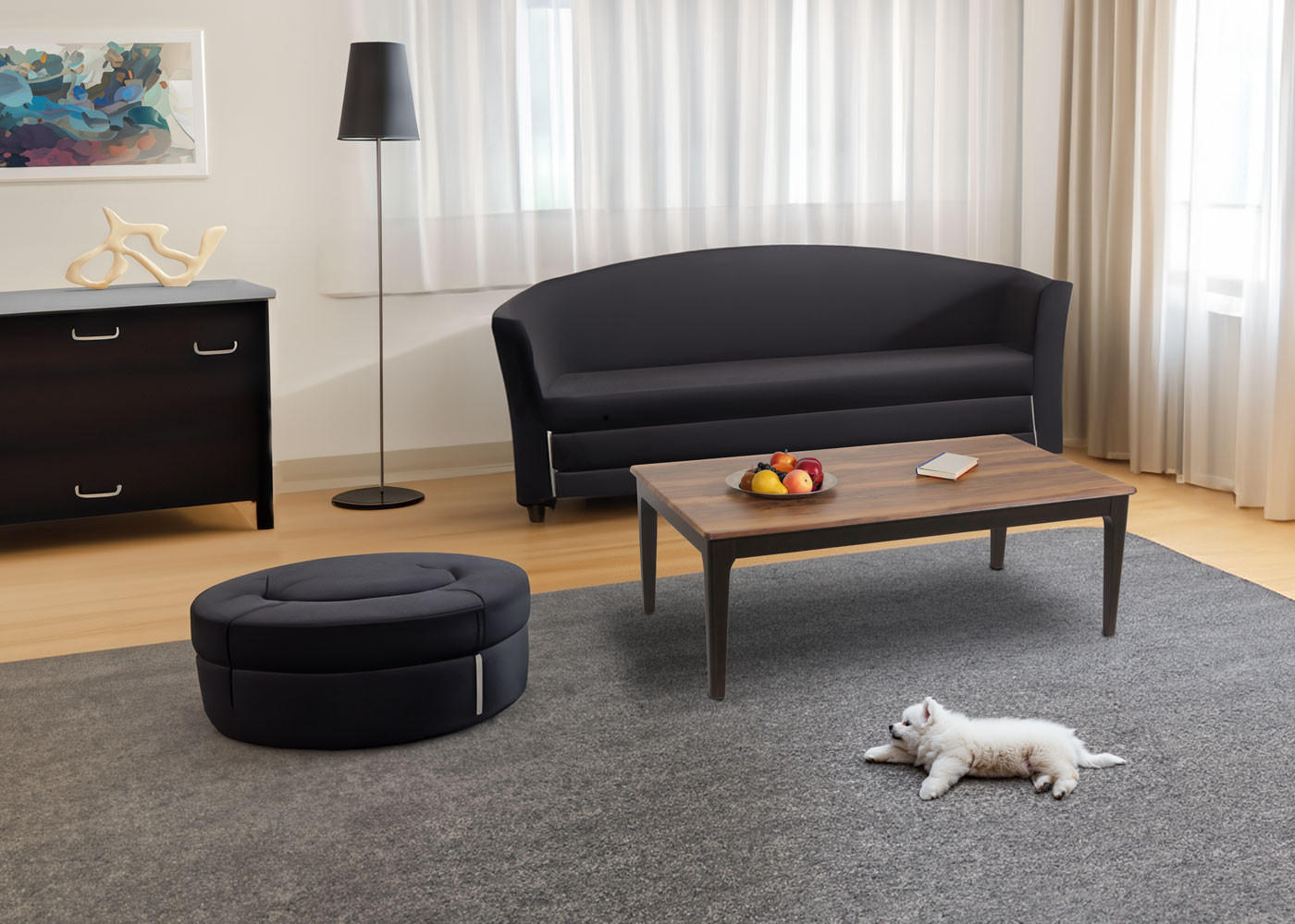 COUCHTISCH rechteck Braun - Braun, Holz (70/120/46cm) - MCW