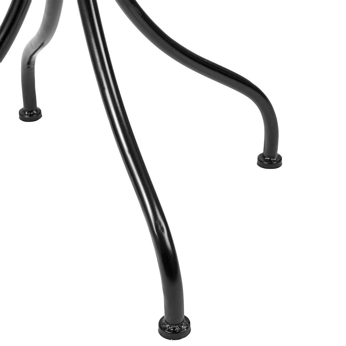 BEISTELLTISCH Palazzo - Blau, Metall (55/55/73cm) - Butlers