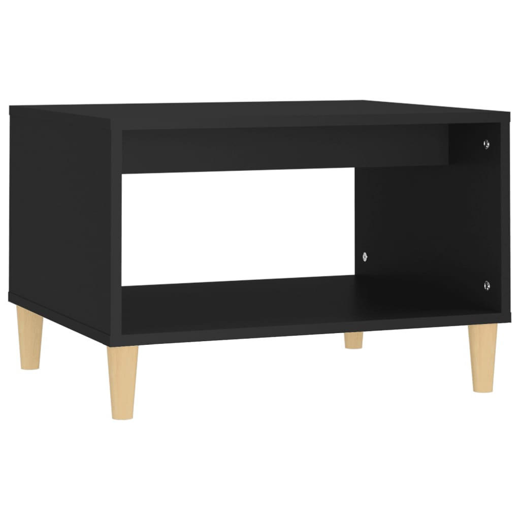 COUCHTISCH Schwarz 60x50x40 cm Holzwerkstoff - Schwarz, Holzwerkstoff (60/50/40cm) - furnicato
