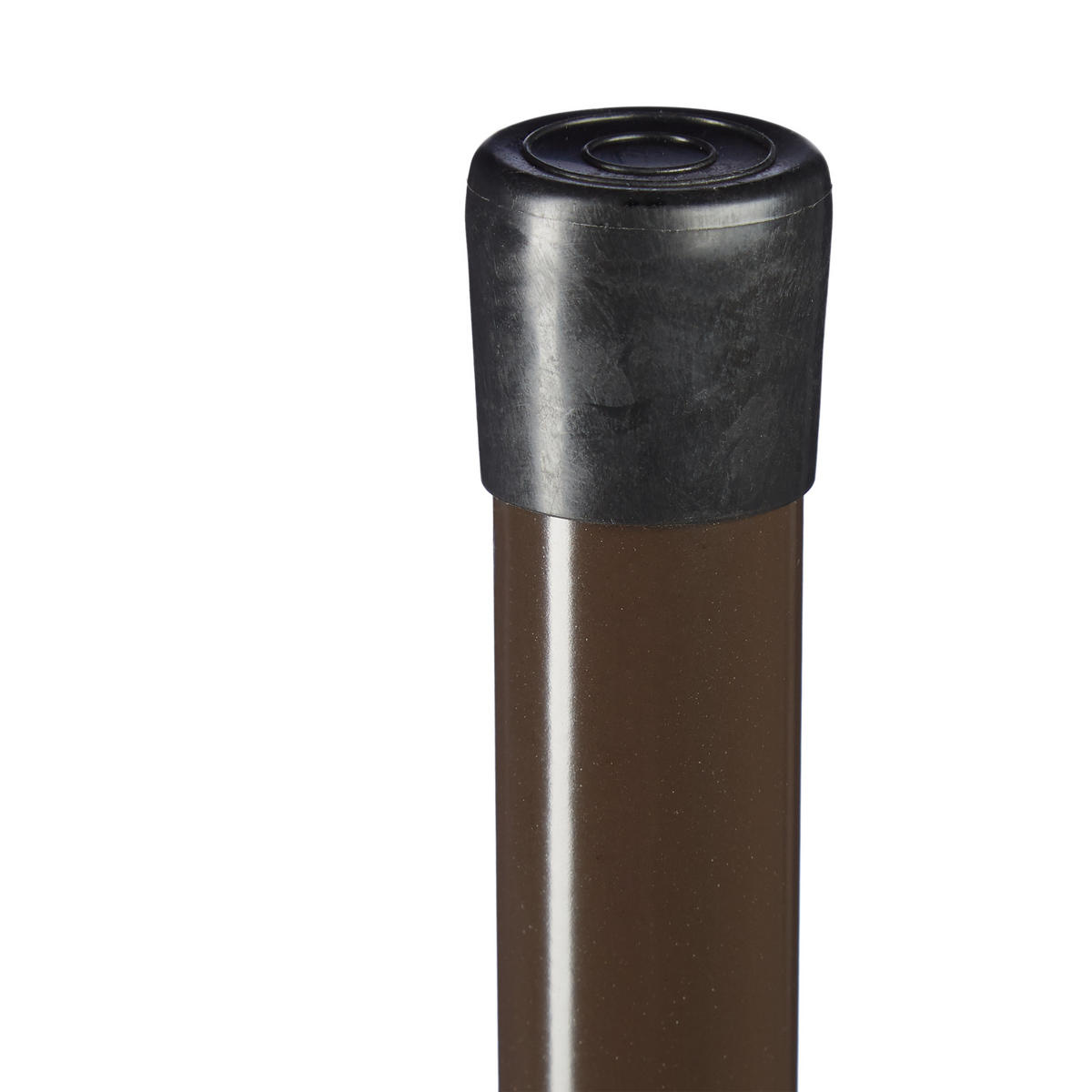 GARTENTISCH - Dunkelbraun, Kunststoff/Metall (80/80/74cm) - Relaxdays