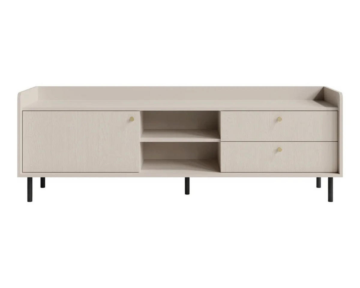SCHLAFZIMMER Set 3-tlg. – GRANDE System – Beige - Beige, Holzwerkstoff (193.5/91/42cm) - hi-markt